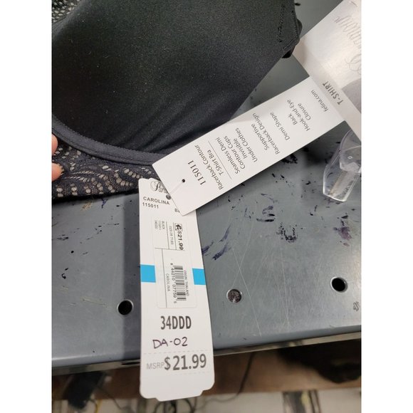 Paramour Women's Carolina T-Back Bra Size 34DDD - Picture 6 of 8